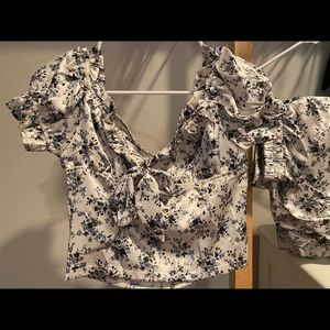 NEVER WORN PLT Matching Set with Top & Shorts